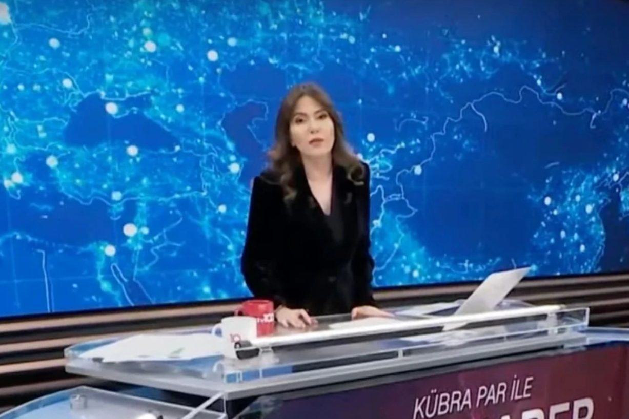 Sunucu Kübra Par kamera önünde el hareketi çekti, RTÜK harekete geçti