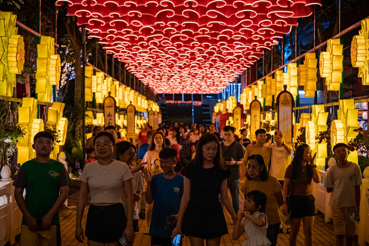 Çin’in geleneksel 12 Hayvanlı Ay Takvimi'ne göre "Yılan Yılı"na girildi