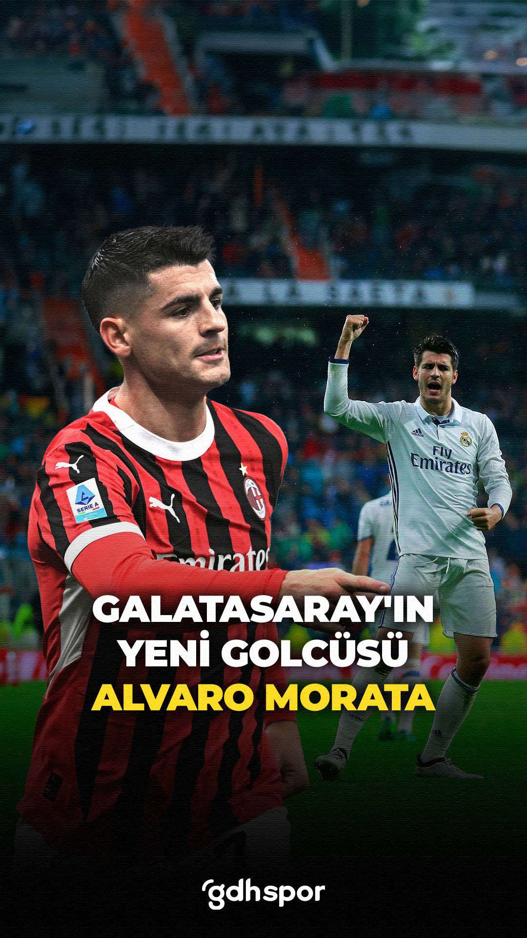 Galatasaray'ın yeni golcüsü: Álvaro Morata