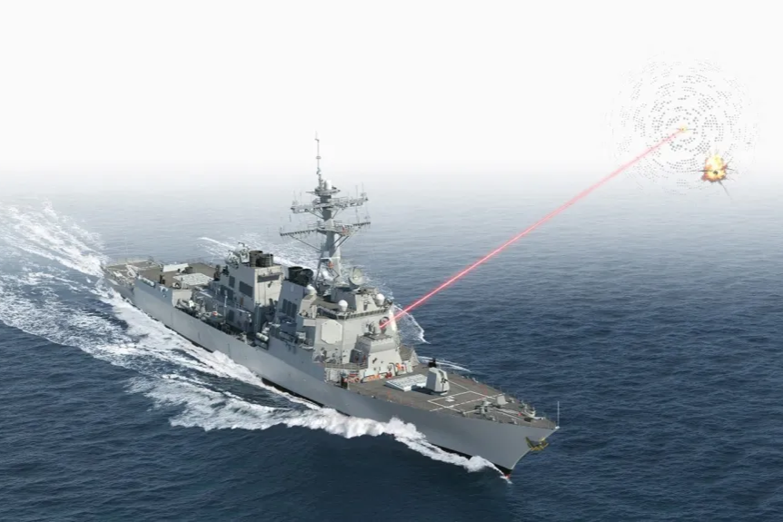 ABD Donanması yeni lazer silahını test etti