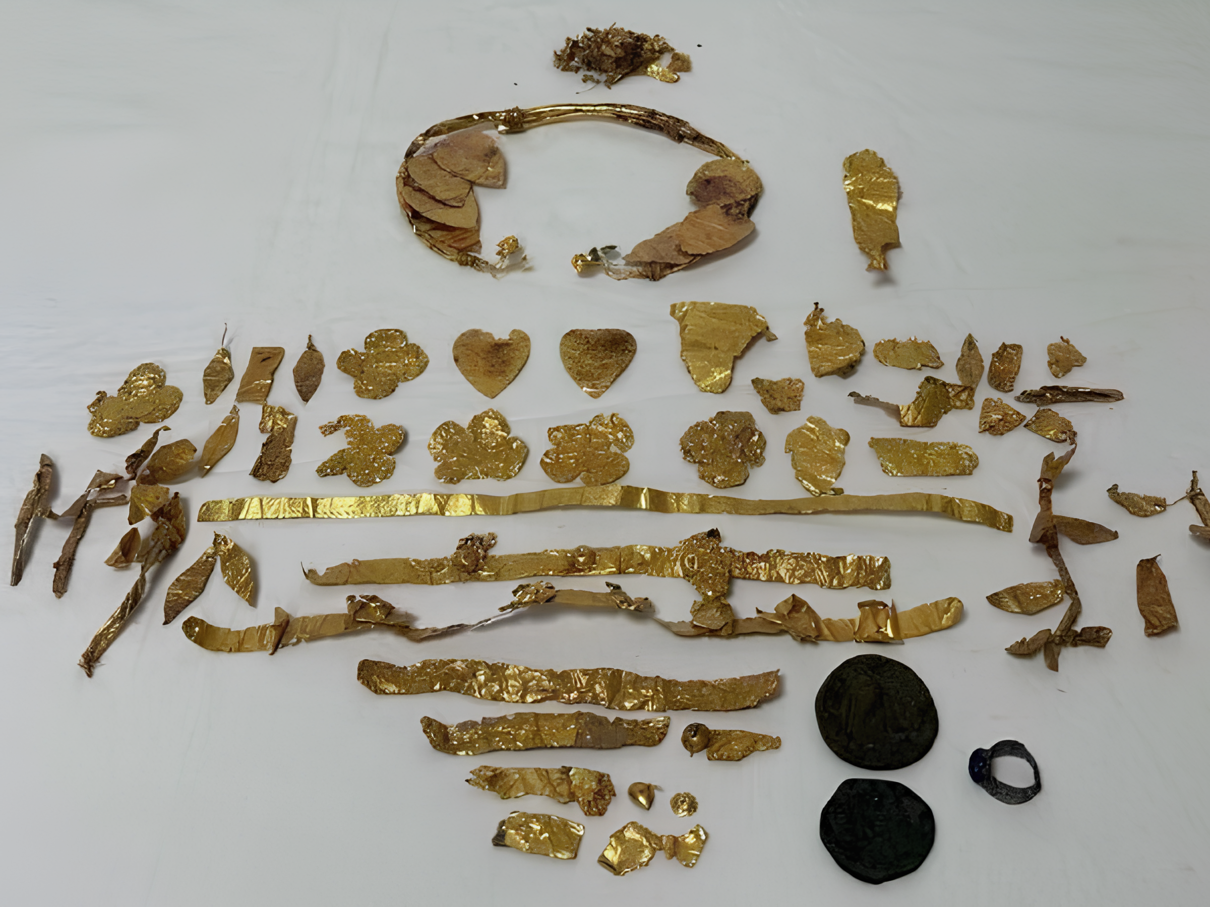 Tarihi eser kaçakçılarının üzerinden paha biçilemez kral tacı çıktı