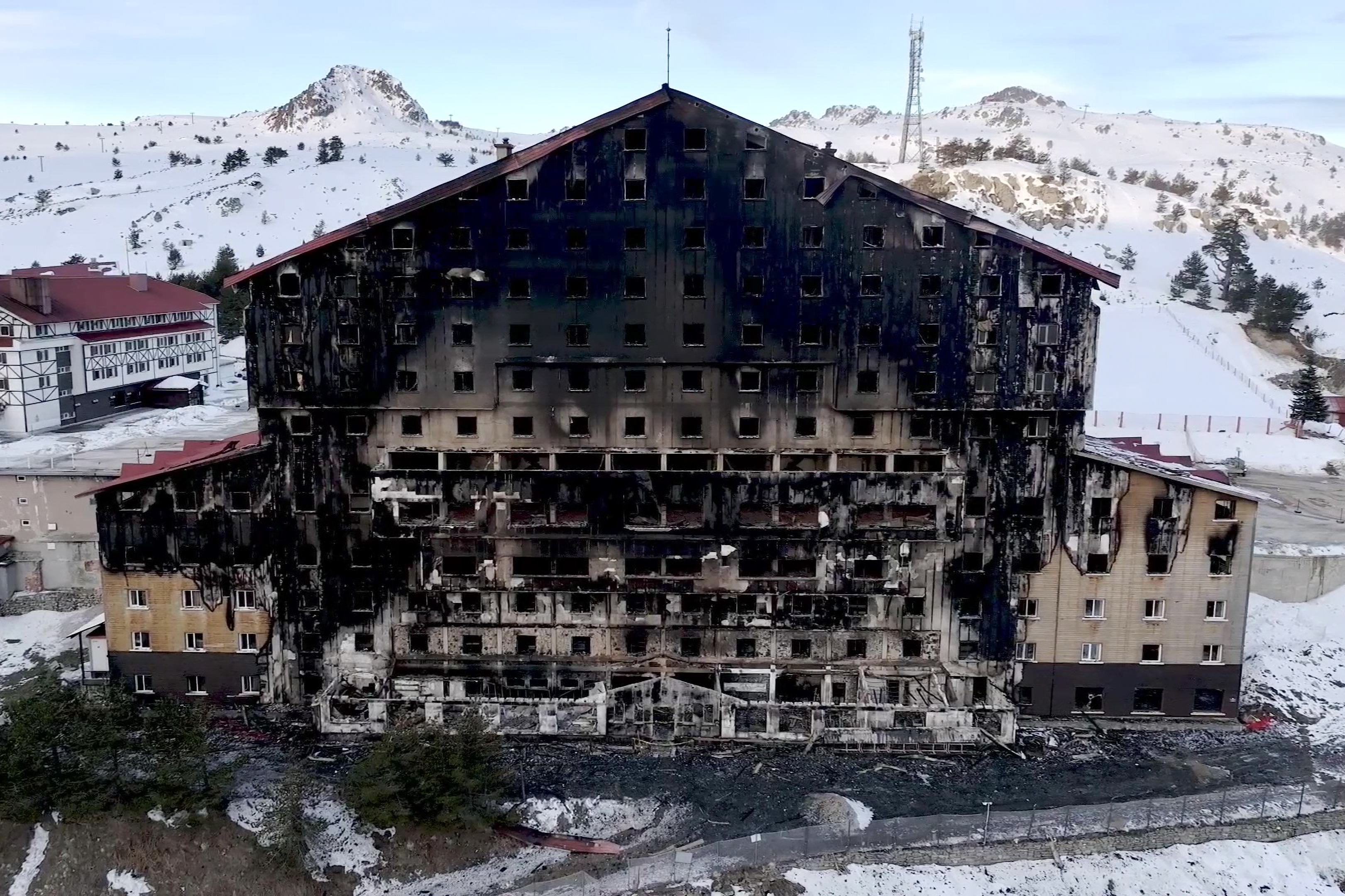 Kartalkaya'daki yangının ayrıntılı hasar tespit raporu savcılığa sunuldu